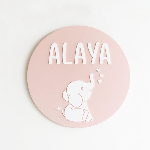 Name Sign - Ellie Theme
